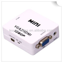 Mini VGA to 2 HDMI Converter Box